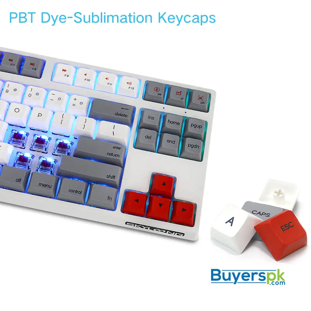 Sk87s Retro (pbt Keycaps) Switches: Red - gaming keyboard Price in Pakistan Sk87s Retro (pbt Keycaps) Switches: Red - gaming keyboard Price in Pakistan